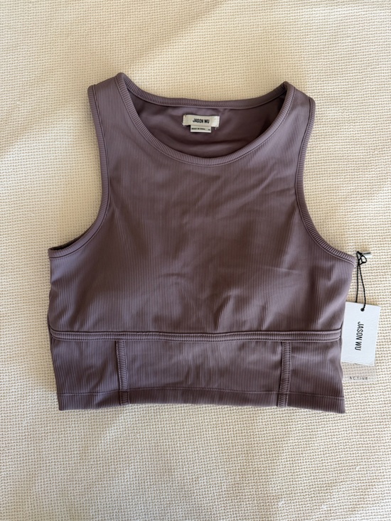 Jason Wu Tops - Jason Wu NWT Mauve Ribbed Tank Top